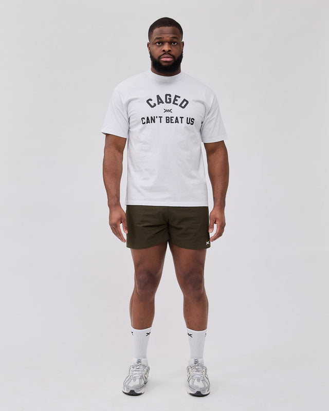 T-shirt Caged Club – Blanc