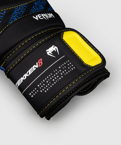 Luvas de boxe Venum TEKKEN 8 King – Preto/Amarelo – foto 5