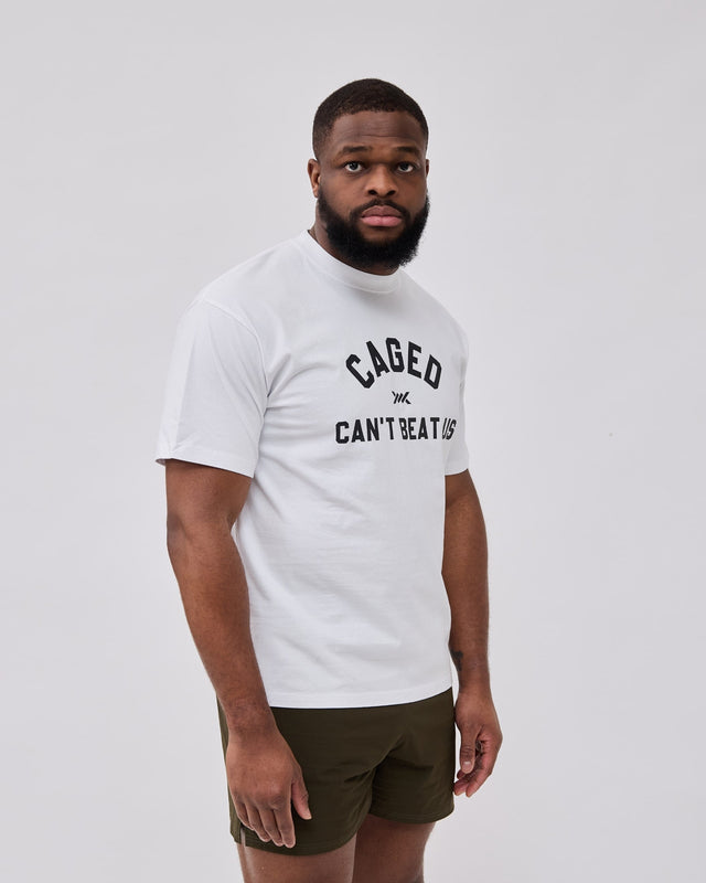 T-shirt Caged Club – Blanc