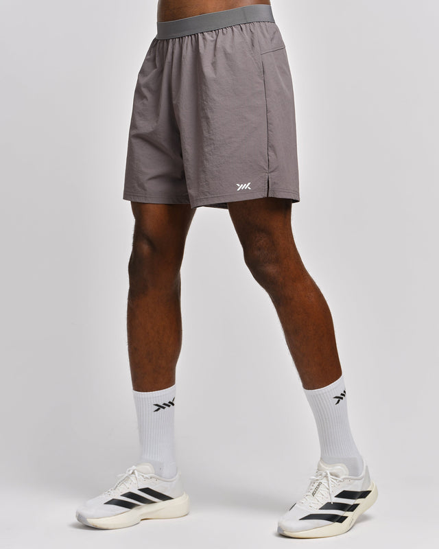 Shorts d'entraînement Caged Essential – Gris