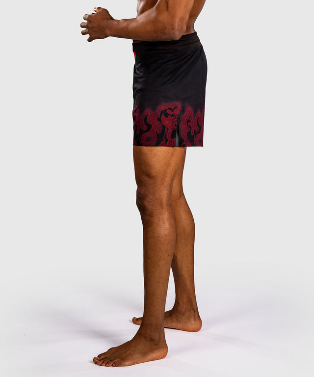 Shorts de MMA Venum Spectre – Noir/Rouge