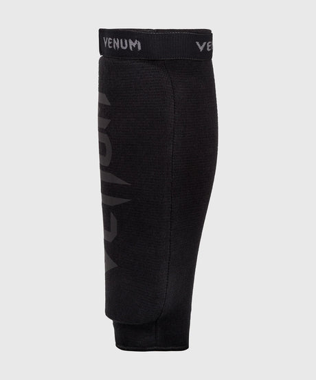 Protège-tibias Venum Kontact sans pied – Noir/Noir