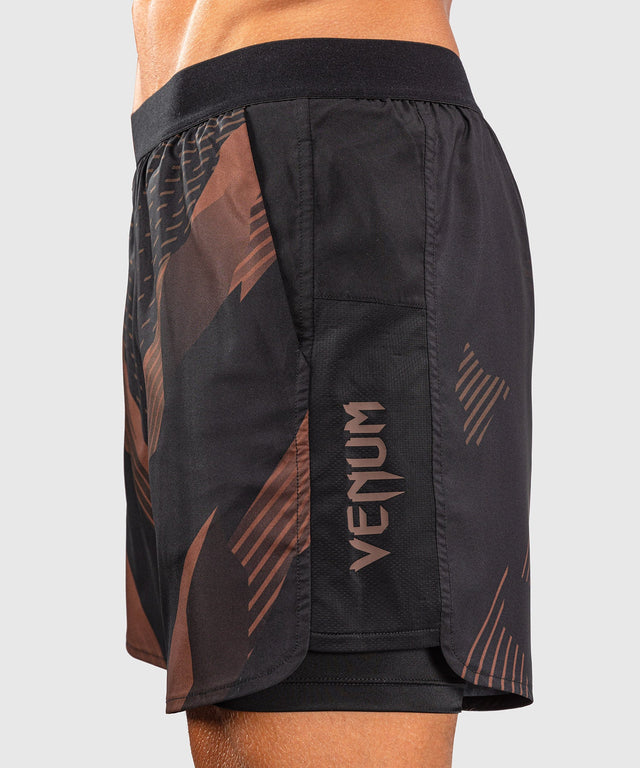 Spodenki MMA Venum No-Gi 6.0 – Czarne/Brązowe