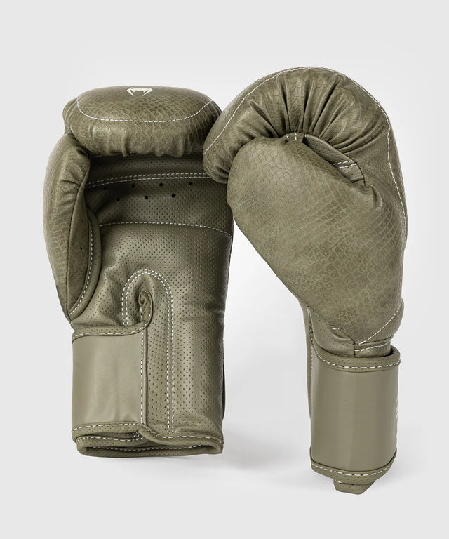 Luvas de boxe Venum Impact Evo Scales – Verde militar