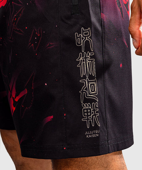 Venum Training shorts x Jujutsu Kaisen Itadori – Black/Red