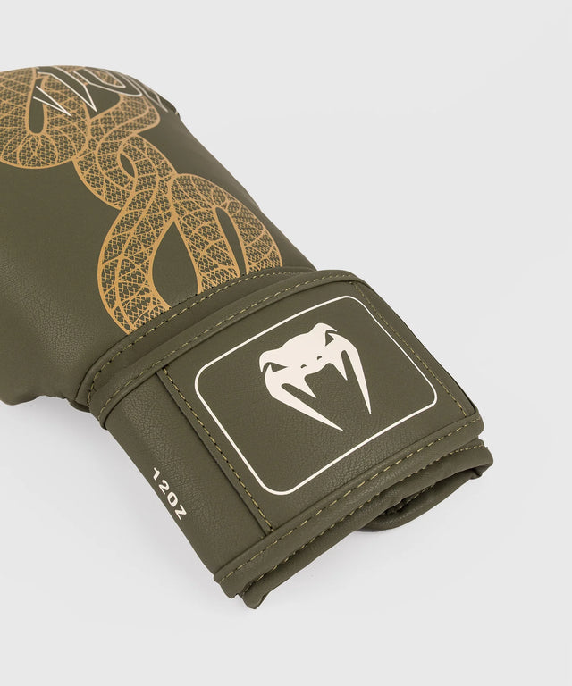 Mănuși de box Venum Serpenti – Kaki Verde