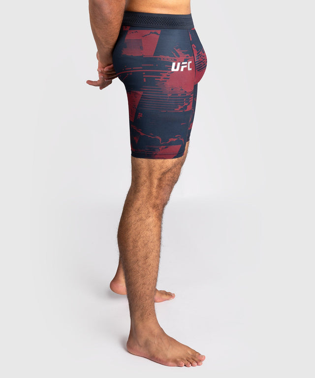 Pantaloncini MMA Venum UFC Zenith – Blu navy/Bordeaux/Argento