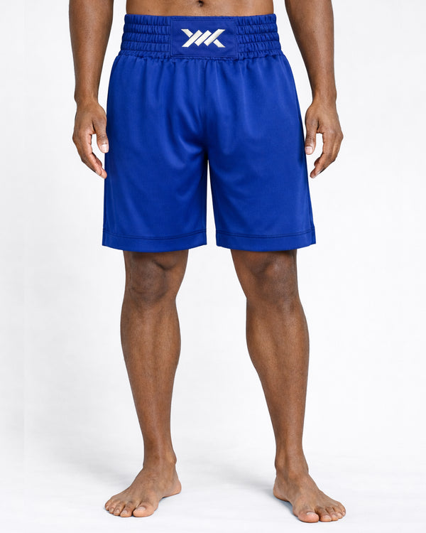 Calções de boxe Caged Classic – Azul