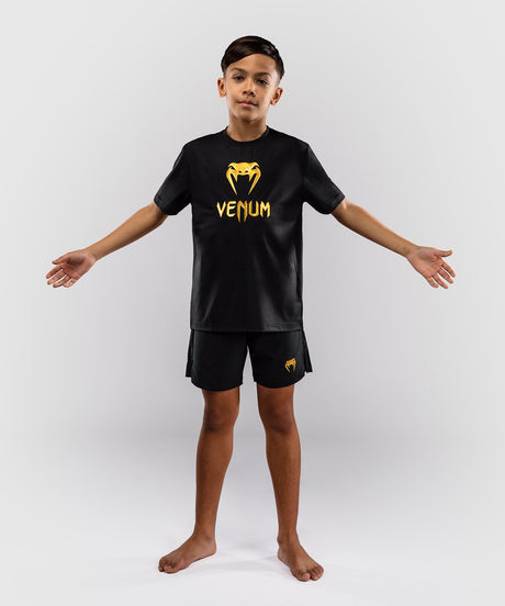 Tricou Venum Classic Dry Tech Copii – Negru/Auriu