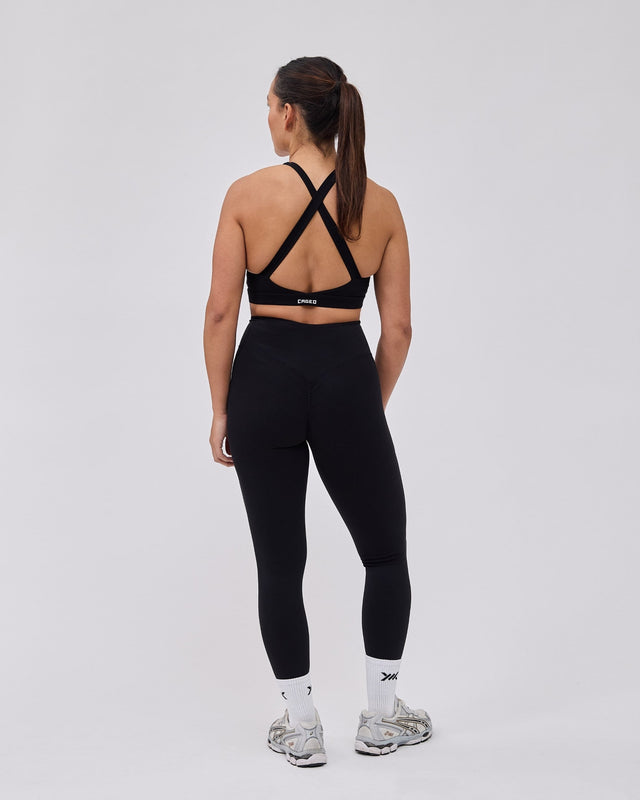 Caged Essential leggings - Sort