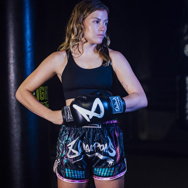 Pantalones de Muay Thai 8 WEAPONS Samurai 2.0 – Cyber