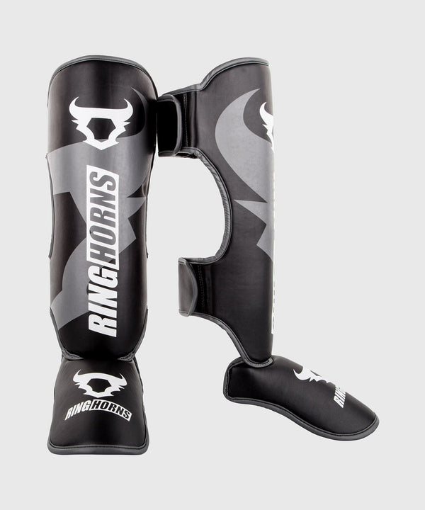 Espinilleras Ringhorns Charger – Negro
