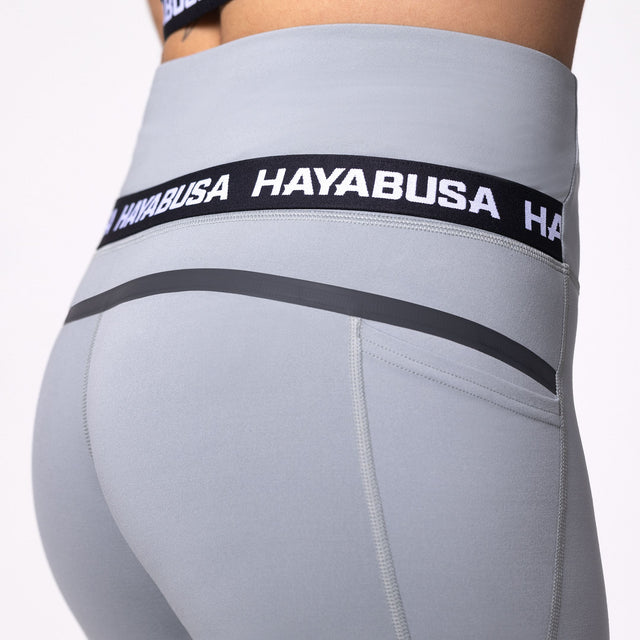 Hayabusa Leggings High Rise 3/4 til kvinder - Grå