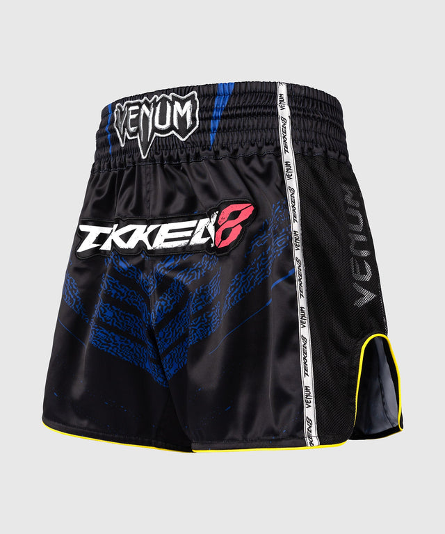 Spodenki Muay Thai Venum x TEKKEN 8 King – Czarne/Żółte