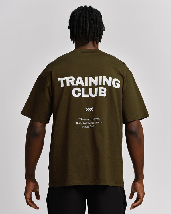 Koszulka treningowa Caged Training Club – Khaki