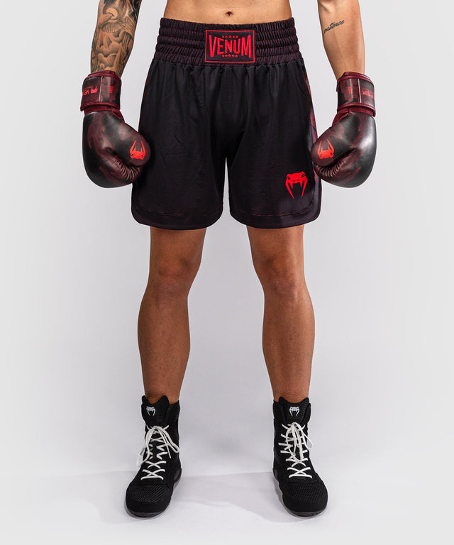 Venum Bokseshorts Spectre – Sort/Rød