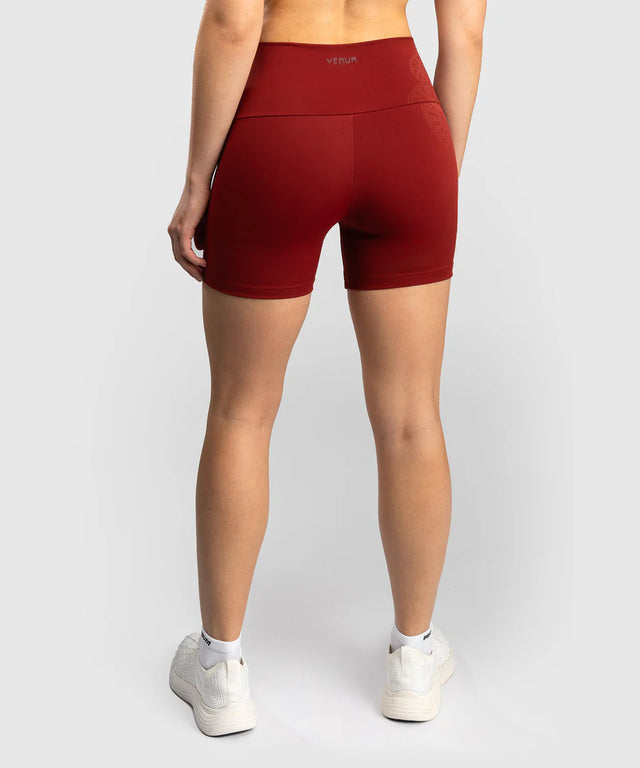 Pantaloncini da donna Venum Serpenti – Bordeaux