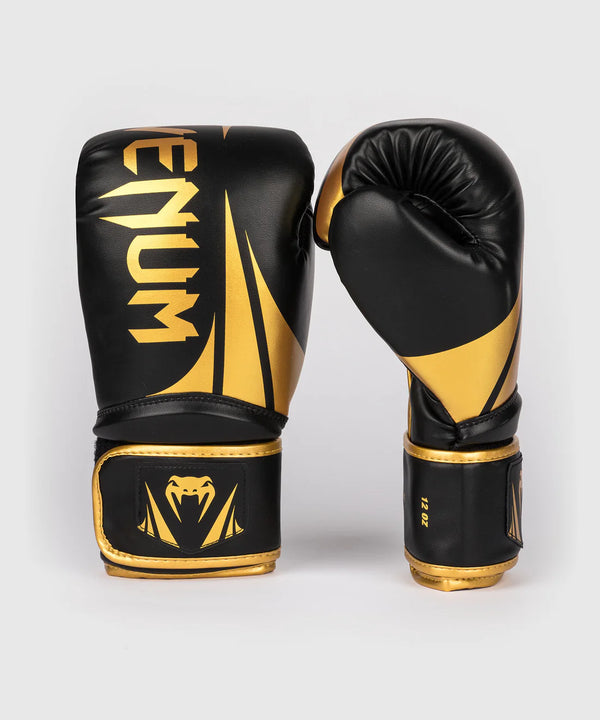 Mănuși de box Venum Challenger 2.5 – Negru/Auriu