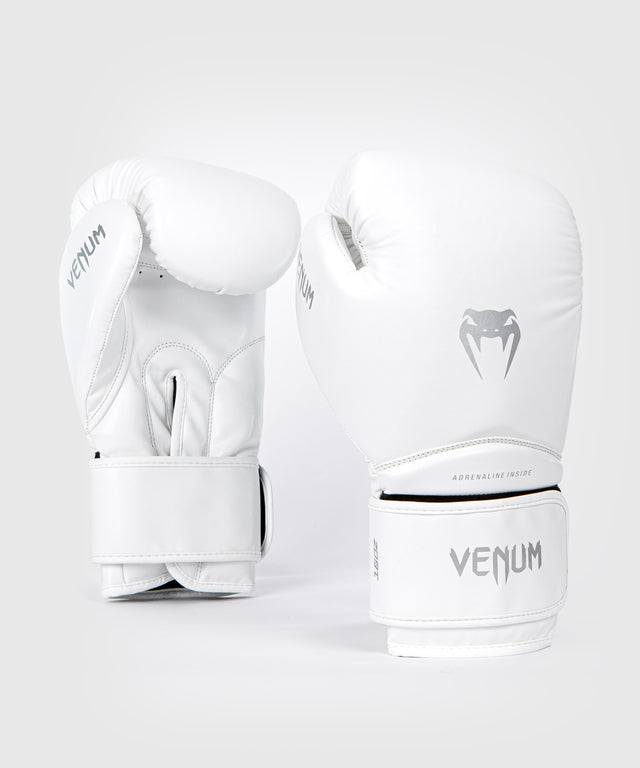Gants de boxe Venum Contender 1.5 – Blanc/Argent