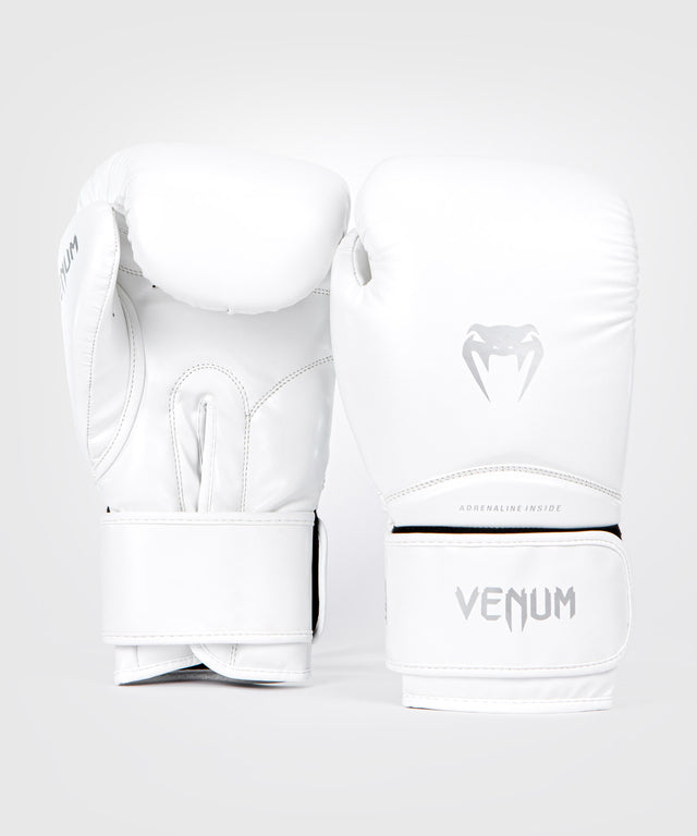 Gants de boxe Venum Contender 1.5 – Blanc/Argent