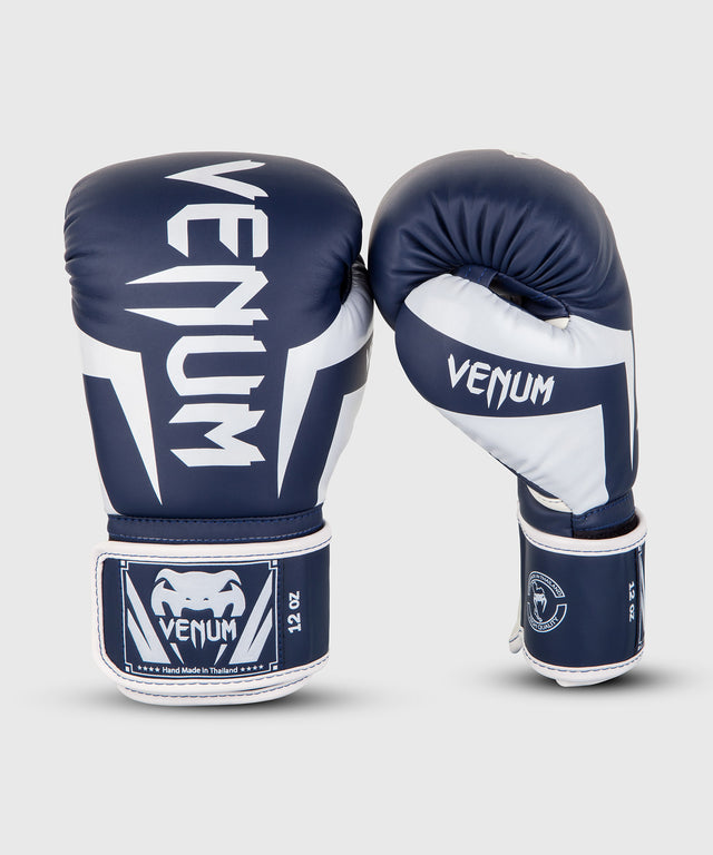 Venum Boksehandsker Elite - Navy Blå/Hvid
