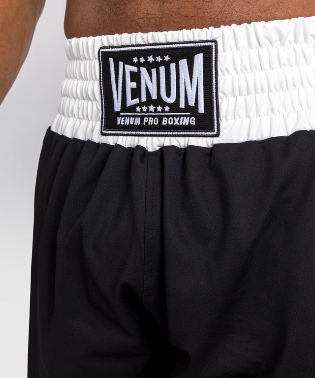 Pantaloni scurți de box Venum Classic – Negru/Alb