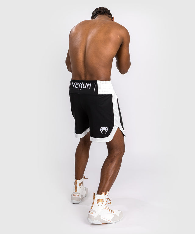 Pantaloni scurți de box Venum Classic – Negru/Alb