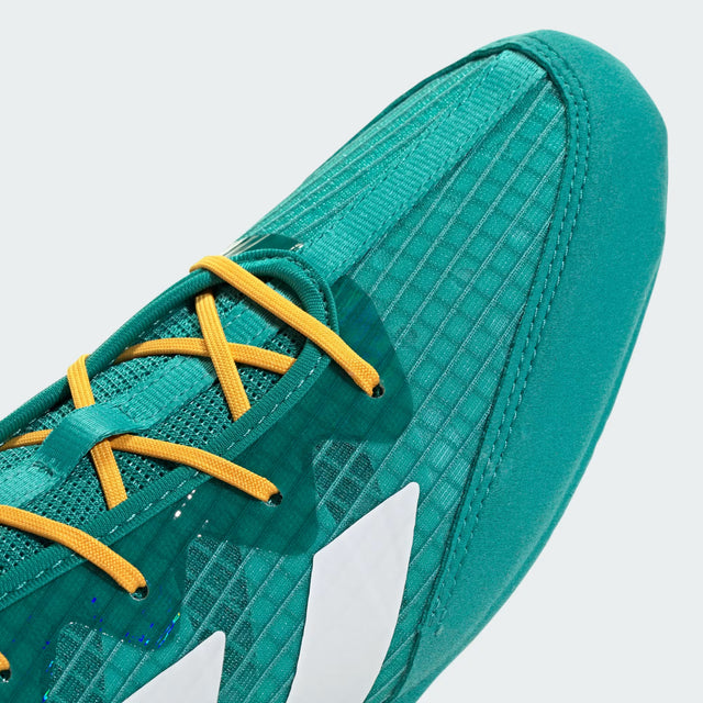 Botas de boxeo Adidas Box Hog 4 – Verde/Naranja/Rosa