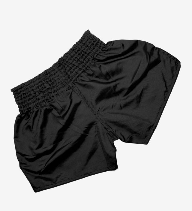 Caged Muay-Thai-Shorts Classic – Schwarz/Weiß Damen