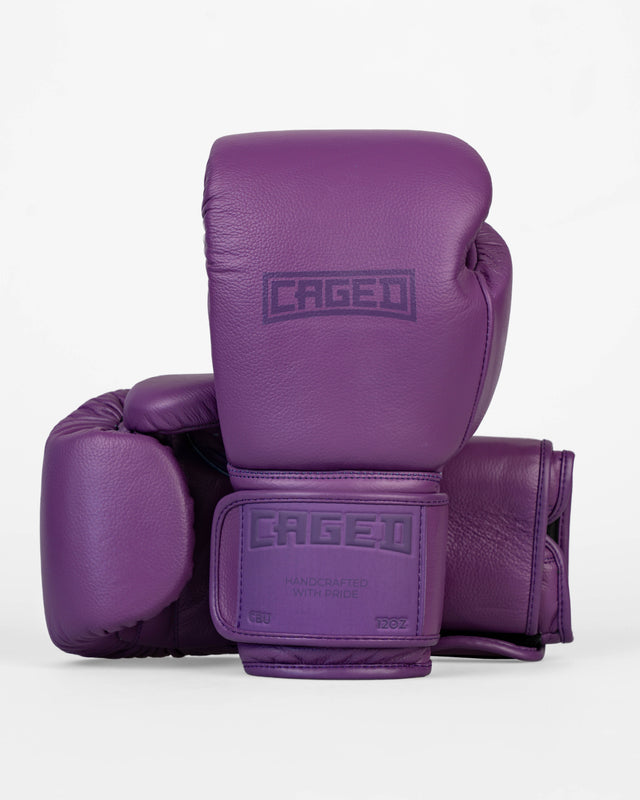 Mănuși de box Caged 'X' Series – Violet