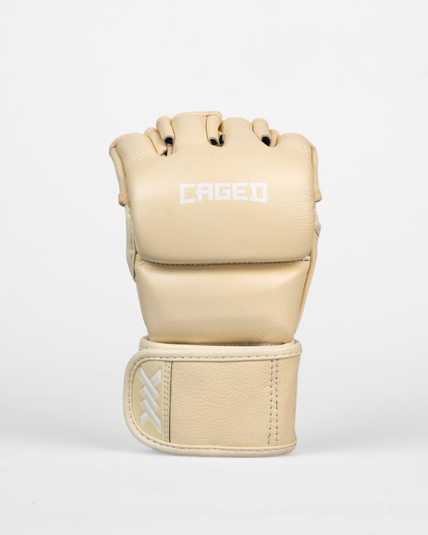 Guantes de MMA Caged 'X' Series – Blanco Crema
