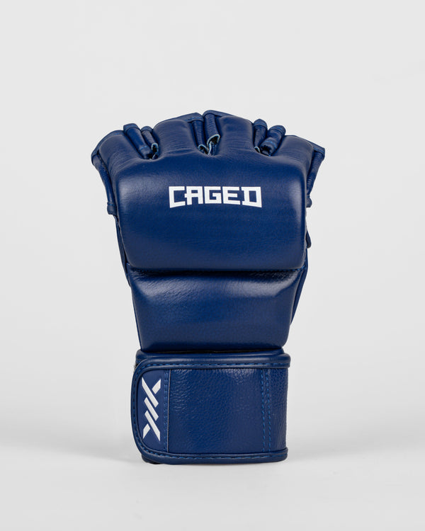 Guantes de MMA Caged 'X' Series – Azul marino/Blanco