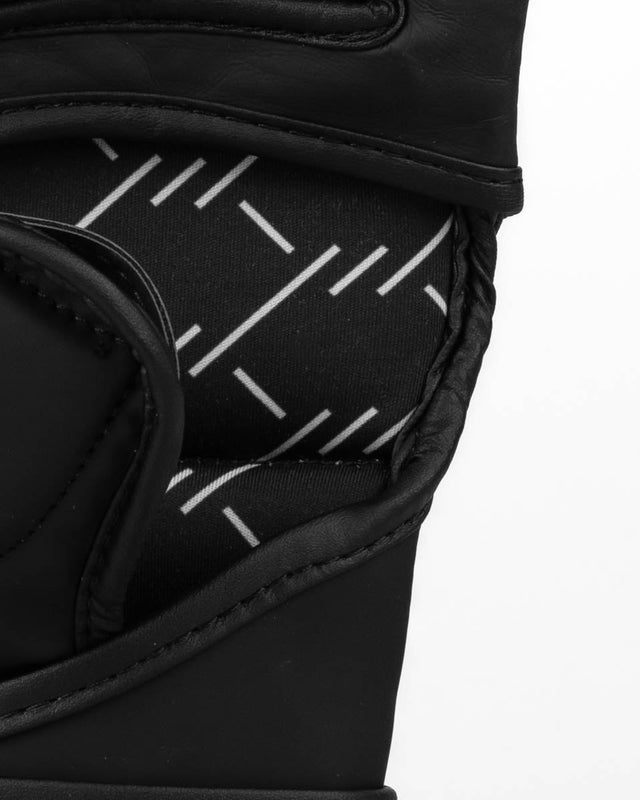 Guanti MMA Caged Shadow – Nero/Bianco opaco
