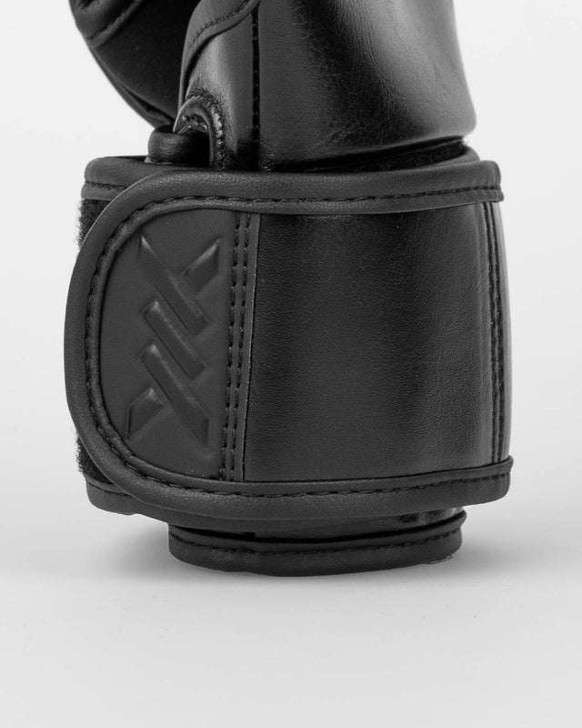 Caged MMA-Sparringshandschuhe Shadow – Schwarz/Schwarz