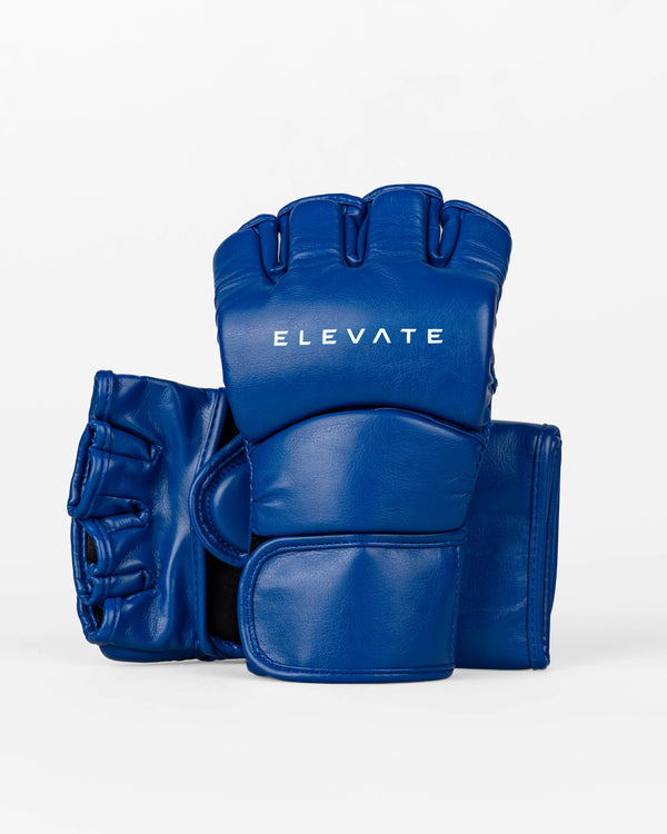Mănuși MMA Elevate Prime – Albastru/Alb