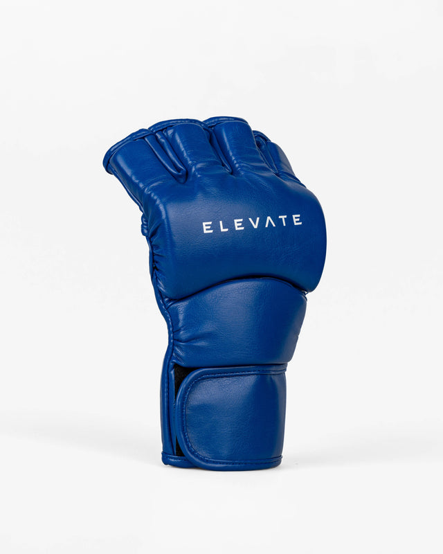 Mănuși MMA Elevate Prime – Albastru/Alb