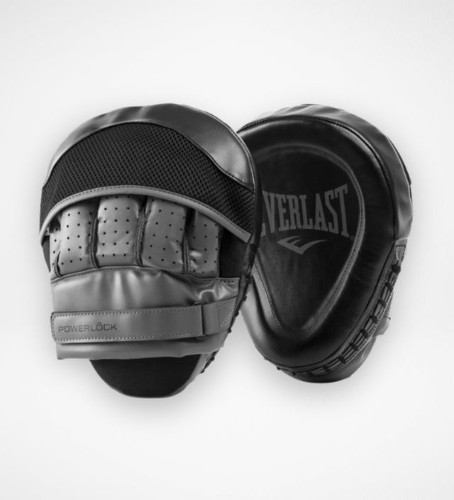 Everlast Boks Pads Powerlock R - Sort/Grå