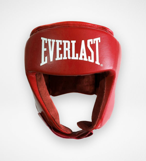 Chránič hlavy Everlast Competition – Červený