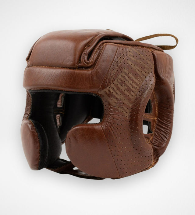 Căști de box Everlast 1910 – Maro vintage