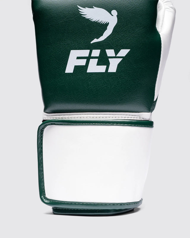 Fly Boxningshandskar Superloop Pro X 2 - Mörkgrön/Vit