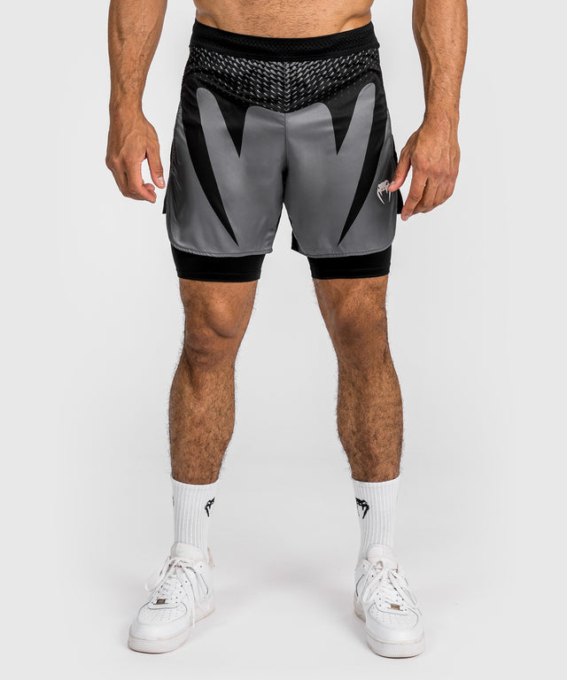 Venum MMA-shorts Attack – Svart/Grå