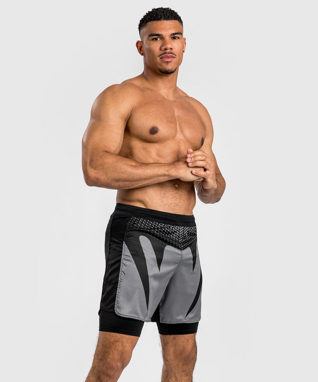 Venum MMA-shorts Attack – Svart/Grå