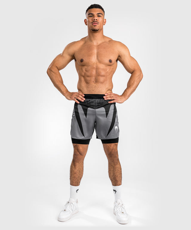 Venum MMA-shorts Attack – Svart/Grå
