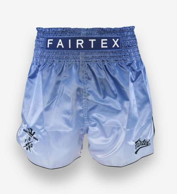 Fairtex Muay Thai-shorts FXB Fade – Blå
