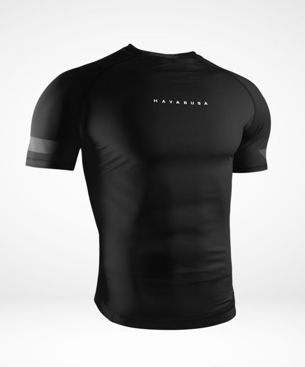 Rashguard Hayabusa Core – Manches courtes – Noir