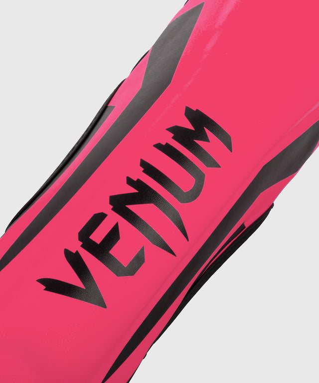 Venum Benskydd Elite Barn - Neon Rosa