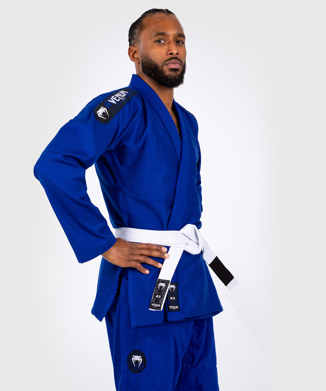 Venum BJJ Gi First – Blå – inkl. vit bälte