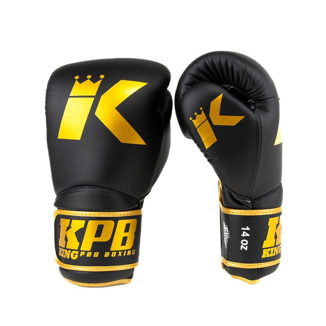King Pro Boxing Boksehandsker BGK – Sort/Guld