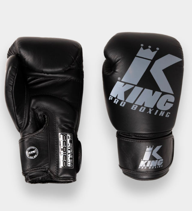 King Pro Boxing Boksehandsker Platinum - Sort/Grå