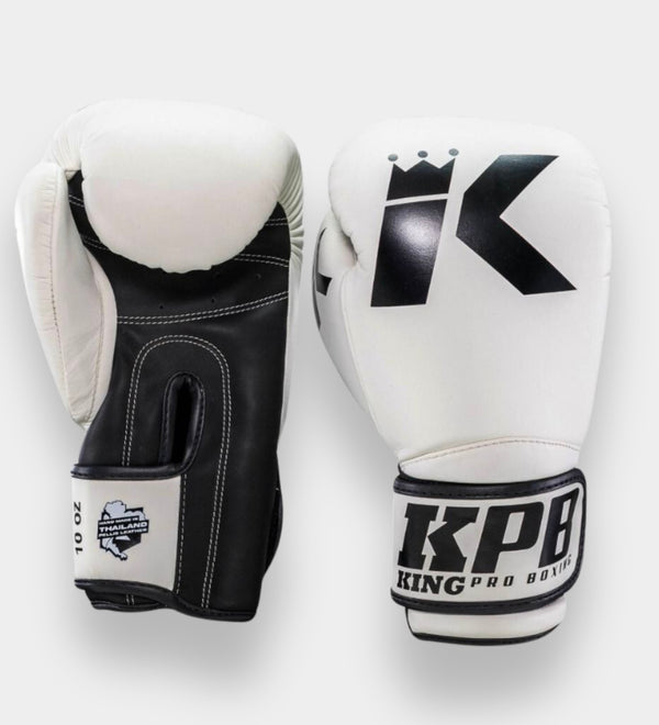 King Pro Boxing Boxningshandskar BGK1 – Vit/Svart